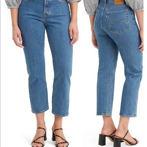 The Wedgie High Waist Straight Leg Jeans